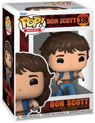 Bon Scott Rocks! Vinyl Figur 339, AC/DC, Funko Pop!