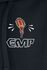 Mikina na zips s motívom rockhand a logom EMP