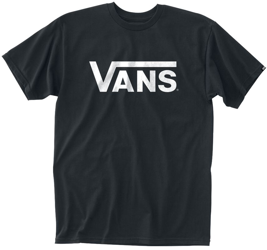 Čierno-biele, detské tričko by VANS Classic
