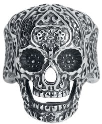 Ornament Skull, etNox hard and heavy, Prsteň