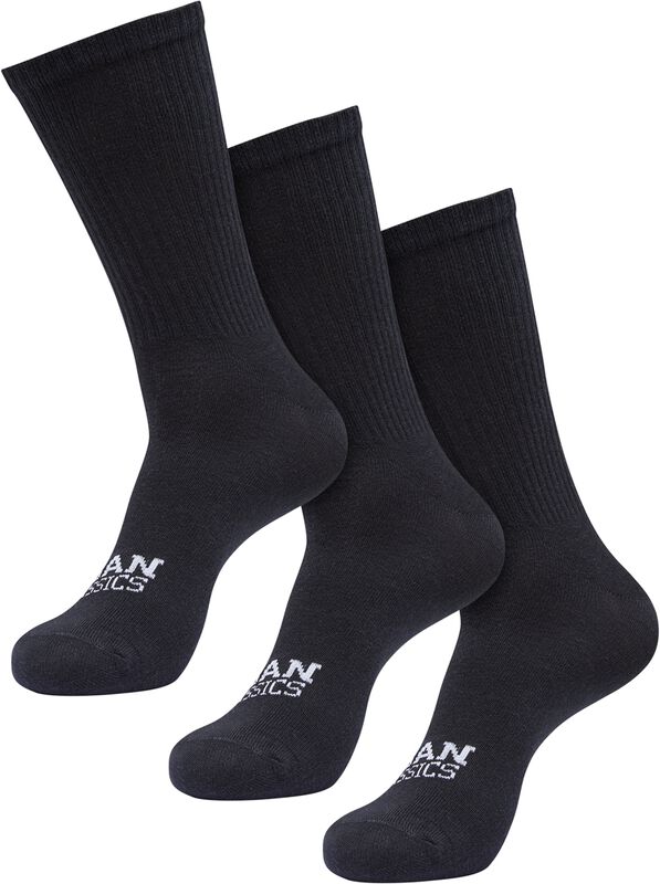 Jednoduché ponožky - balenie 3 párov