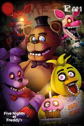 Group - Poster, Five Nights At Freddy's, Plagát