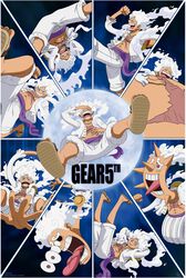 Gear 5th Looney, One Piece, Plagát