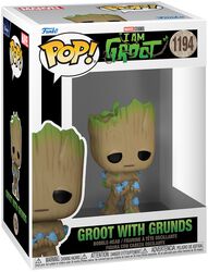 Vinylová figúrka č.1194 I am Groot - Groot with Grunds, Strážcovia galaxie, Funko Pop!