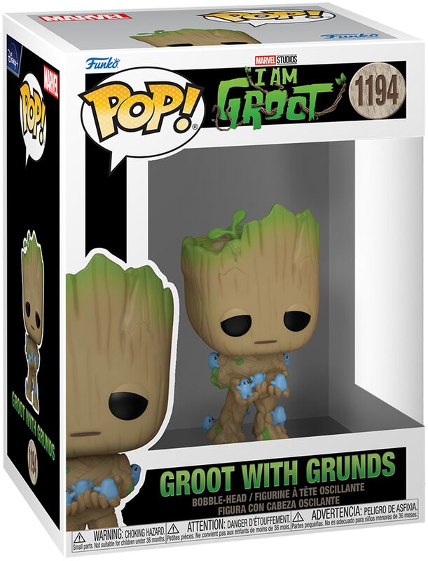 Vinylová figúrka č.1194 I am Groot - Groot with Grunds