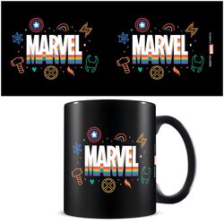Logo - Pride, Marvel, Šálka