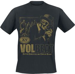 Guitar Gangsters & Cadillac Blood 15th Anniversary, Volbeat, Tričko