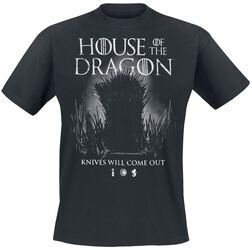 House of the Dragon - Knives Will Come Out, Game of Thrones, Tričko
