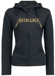 Hetfield Iron Cross Guitar, Metallica, Mikina s kapucňou na zips