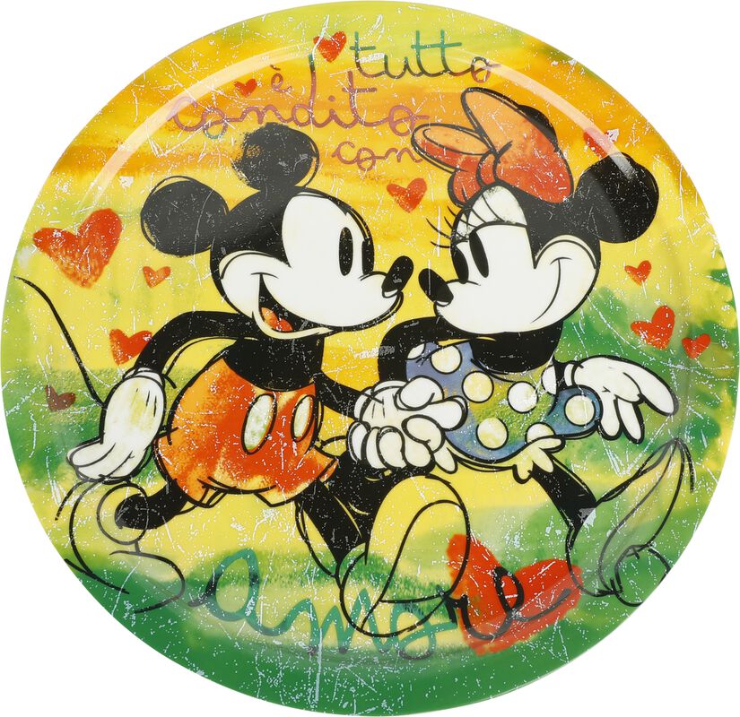 Sada tanierov na pizzu Mickey & Minnie