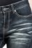 Tmavomodré džínsy Skarlett s opraným efektom