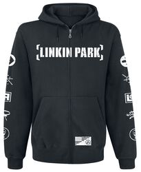 Graffiti, Linkin Park, Mikina s kapucňou na zips