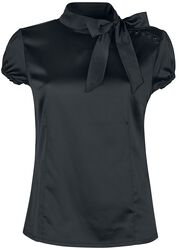 Čierne tričko s uzlom, Gothicana by EMP, Tričko