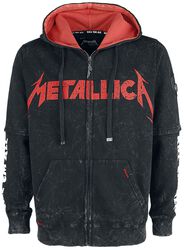 EMP Signature Collection, Metallica, Mikina s kapucňou na zips