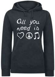 All You Need Is..., All You Need Is..., Mikina s kapucňou