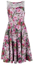Lola Floral Swing Dress, H&R London, Stredne dlhé šaty