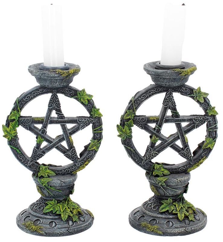 Sviečky Wiccan Pentagram