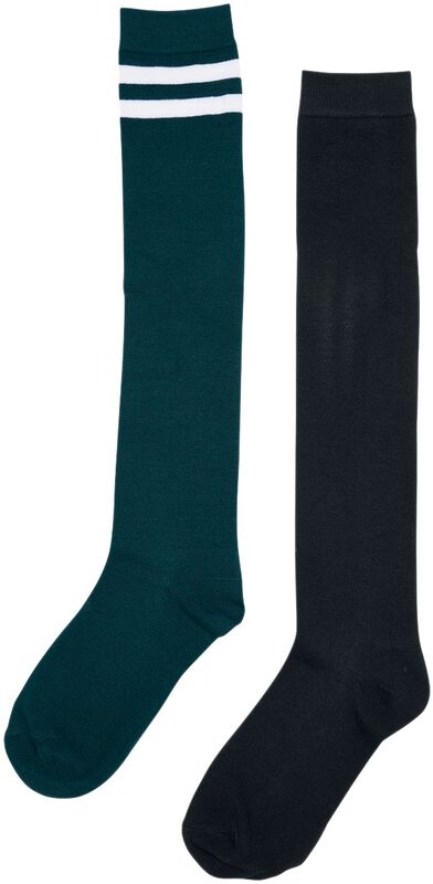 Balenie 2 párov dámskych univerzitných ponožiek