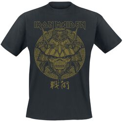 Samurai Eddie Gold Graphic, Iron Maiden, Tričko