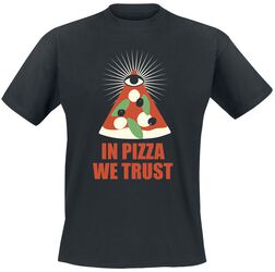 In pizza we trust, Food, Tričko