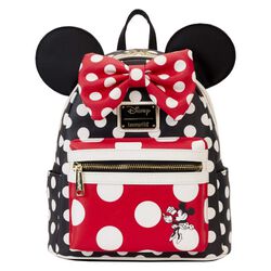 Loungefly - Minnie Rocks The Dots, Mickey Mouse, Mini ruksak