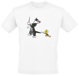 Sylvester - Tweety - Slytherin, Looney Tunes, Tričko