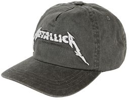 Glitch Logo - Washed Dad Cap, Metallica, Šiltovka