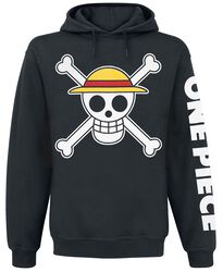 One Piece - Skull, One Piece, Mikina s kapucňou