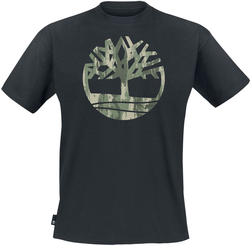 Tričko s krátkymi rukávmi Kennebec River Camo Tree Logo
