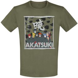 Akatsuki Clan, Naruto, Tričko