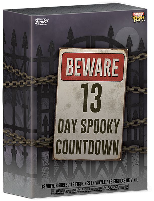 Halloweensky kalendár Beware 13 Day Spooky Countdown