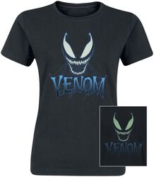 Blue web face - svieti v tme, Venom (Marvel), Tričko