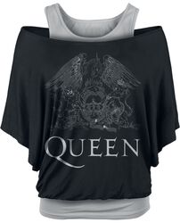 Crest Logo, Queen, Tričko