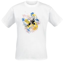 Donald Duck - Scream paint blobs, Mickey Mouse, Tričko