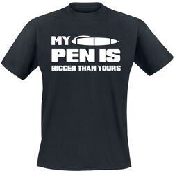 My Pen Is Bigger Than Yours, Slogans, Tričko