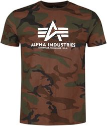 Basic kamufláž tričko, Alpha Industries, Tričko