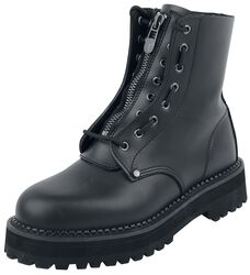 Čierne topánky so zipsom, Black Premium by EMP, Topánky