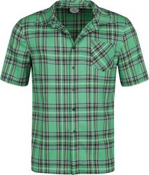 Zelená košeľa, H&R London, Košeľa s krátkym rukávom