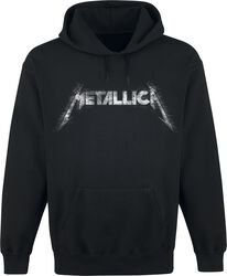 Spiked Logo, Metallica, Mikina s kapucňou