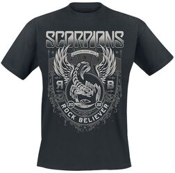 Rock Believer Ornaments, Scorpions, Tričko