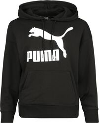 Mikina Classics Logo, Puma, Mikina s kapucňou