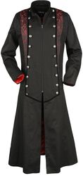 Kabát s brokátovým vzorom, Gothicana by EMP, Kabáty