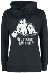 Life Is Better With A Cat, Simon' s Cat, Bavlnené tričko