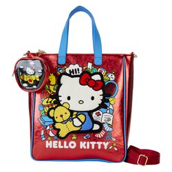 Loungefly - Tote Bag with Coin Bag (50th Anniversary), Hello Kitty, Kabelky