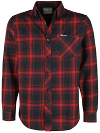 Holzfällerhemd im klassichen schwarz roten Muster für jeden Anlass!