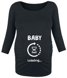 Baby Loading, Móda pre tehotné, Tričko s dlhým rukávom