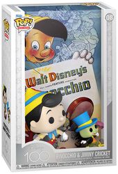 Vinylová figúrka č.08 Funko POP! Film poster - Disney 100 Pinocchio and Jimmy Cricket, Pinocchio, Funko Pop!