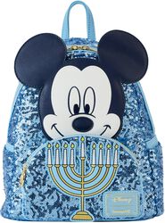 Loungefly - Happy Hanukkah Menorah (Glow in the Dark), Mickey Mouse, Mini ruksak