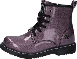 Lesklé fialové topánky z polyuretánu, Dockers by Gerli, Detské Topánky