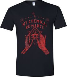 Skeleton Planchette (Red Print), My Chemical Romance, Tričko